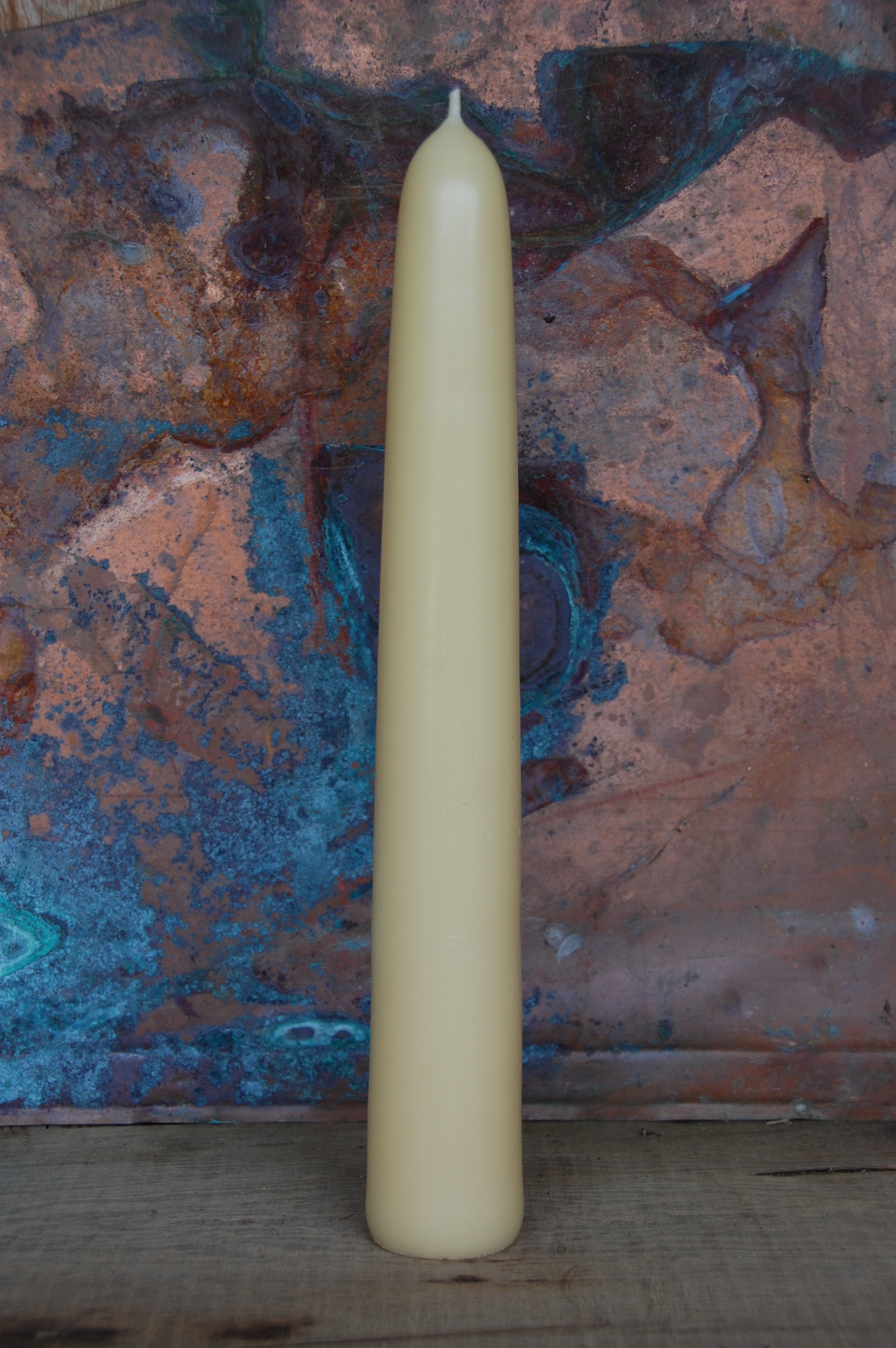 gebleichte-100-Bienenwachskerze-60-400-1-Weiss55e0c376cd8cd Dicke Festkerze - Ø 60 mm - cremeweiß